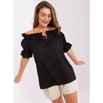 Dámská halenka Halenka LK BZ 509355.68P černá S/M