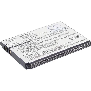 Baterie pro mobilní telefon Baterie Cameron Sino CS-OT505SL, Li-Ion, 600