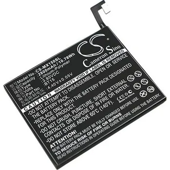 Baterie pro mobilní telefon Baterie Cameron Sino CS-MX150SL, Li-Polymer, 2800