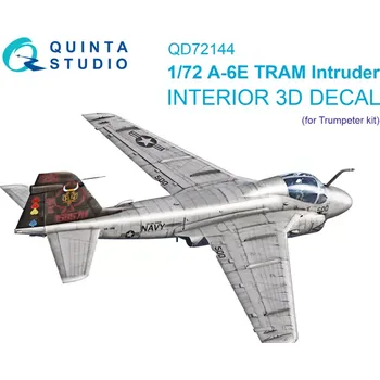 Plastikový model Quinta studio 1/72 A-6E TRAM Intruder 3D-Print.&col.inter.(TRUM)