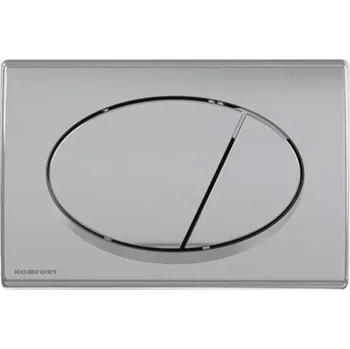 Alcadrain Tlačítko ovládací kompletní - chrom mat Komfort O