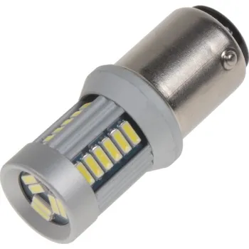 Žárovka LED BAY15d (dvouvlákno) bílá, 12-24V, 30LED/4014SMD