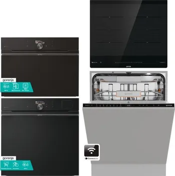 Domácí spotřebič Set Gorenje BSA6138B + BCM4058B + IS646BG + GV693B65AD