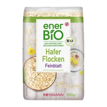 enerBiO Ovesné vločky jemné 500 g