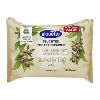 Toaletní papír alouette Vlhčený toaletní papír s vůní bambuckým máslem 3x50 ks 150 ks