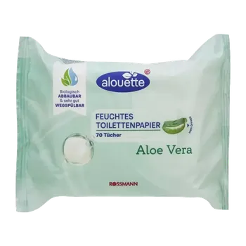 alouette Vlhčený toaletní papír Aloe Vera 70 ks