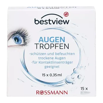 Péče o oční okolí Best View Oční kapky v ampulkách 15 ks