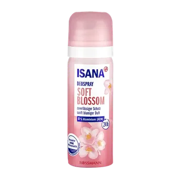 ISANA Deodorant sprej pro ženy Soft Blossom mini 50 ml