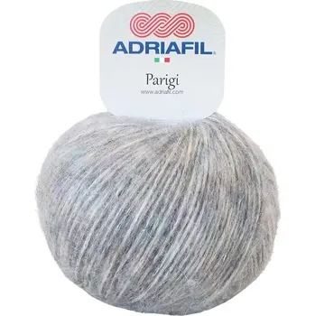 Příze Adriafil Parigi 81 Šedá (Efektní příze Parigi Grigio)