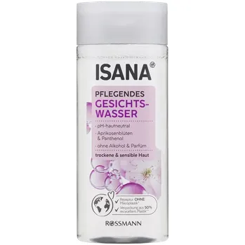 ISANA Pleťová pečující voda pro suchou a citlivou pleť 200 ml