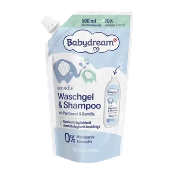 Sprchový gel Babydream Sprchový gel a šampon - náhradní náplň 500 ml