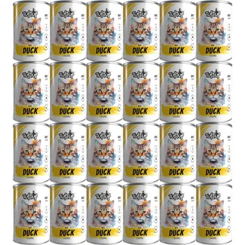 Krmivo pro kočku TUF TUF Meal s kachnou - mokré krmivo pro kočky - 24x400g