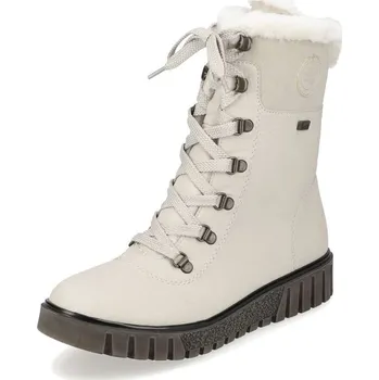 Dámské kozačky Dámská kotníková obuv RIEKER Y3424-60 béžová W5 36