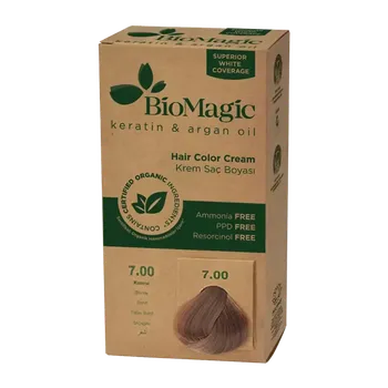 Barva na vlasy BioMagic Barva na vlasy Color Cream 7.00 Blonde
