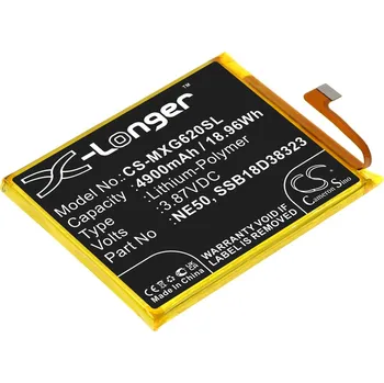 Baterie pro mobilní telefon Baterie Cameron Sino CS-MXG620SL, Li-Polymer, 4900