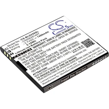 Baterie pro mobilní telefon Baterie Cameron Sino CS-BLD250SL, Li-Ion, 1400