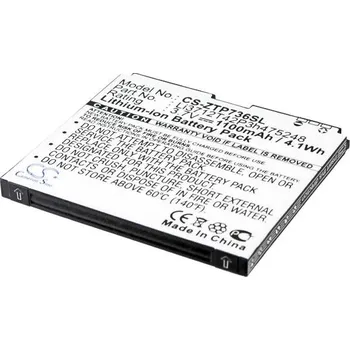 Baterie pro mobilní telefon Baterie Cameron Sino CS-ZTP736SL, Li-Ion, 1100