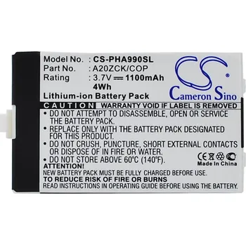 Baterie pro mobilní telefon Baterie Cameron Sino CS-PHA990SL, Li-Ion, 1100