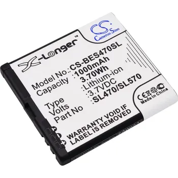 Baterie pro mobilní telefon Baterie Cameron Sino CS-BES470SL, Li-Ion, 1000