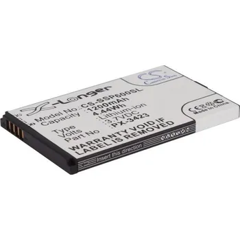 Baterie pro mobilní telefon Baterie Cameron Sino CS-SSP600SL, Li-Ion, 1200