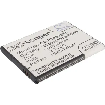 Baterie pro mobilní telefon Baterie Cameron Sino CS-PTA860XL, Li-Ion, 2700