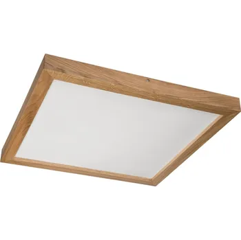 Koupelnové svítidlo Brilagi-LED Stmívatelné svítidlo WOODY FRAME LED/50W/230V dub 60x60 cm IP44 + DO
