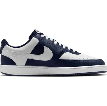 Pánská sportovní obuv Pánská rekreační obuv NIKE-Court Vision Low M midnight navy/white Modrá 43