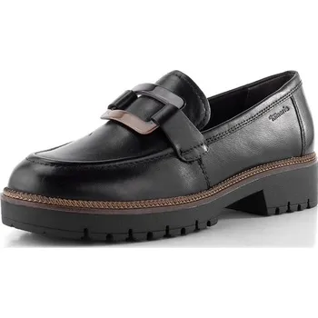 Dámské mokasíny Tamaris mokasíny na vysoké podešvi black leather 1-24722-43 - 41 | P697333