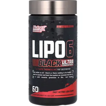 Spalovač tuku Nutrex Lipo 6 Black Hers Ultra Concentrate 60 kapslí