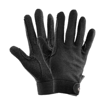 Jezdecké rukavice Jezdecké rukavice "Winter" s protiskluzovou vrstvou - černé M