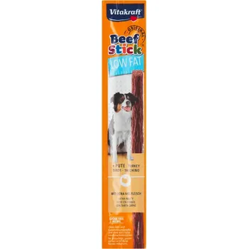 Pamlsek pro psa Vitakraft Beef Stick nízkotučný + krůta