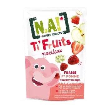 Sušená potravina N.A! Ti´ Fruits s příchutí jahody 35 g