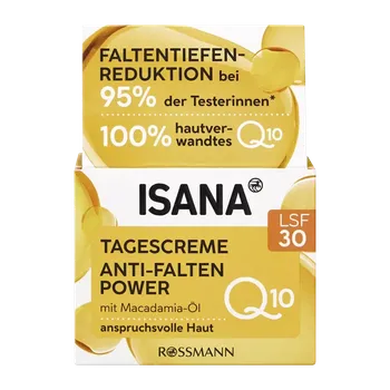 Pleťový krém ISANA Denní krém Q10 SPF 30 50 ml