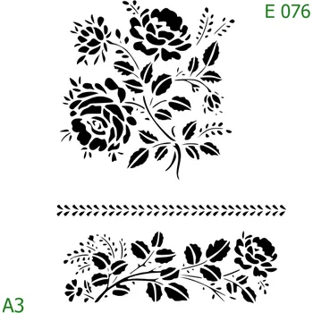 Šablona E 076 - A3 , Lepící fólie