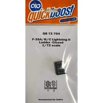 Plastikový model Quickboost 1/72 F-35A/B/C Lightning II ladder - closed (TAM)