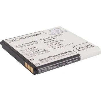 Baterie pro mobilní telefon Baterie Cameron Sino CS-DVG200SL, Li-Ion, 1650