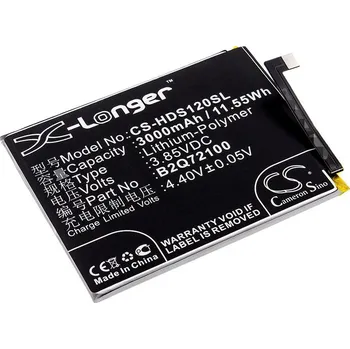 Baterie pro mobilní telefon Baterie Cameron Sino CS-HDS120SL, Li-Polymer, 3000