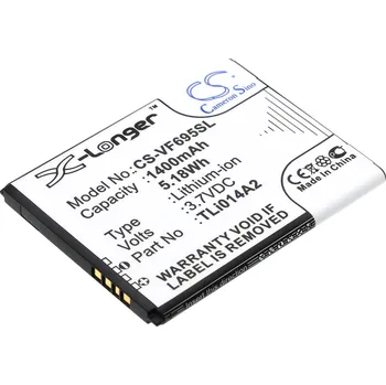 Baterie pro mobilní telefon Baterie Cameron Sino CS-VF695SL, Li-Ion, 1400