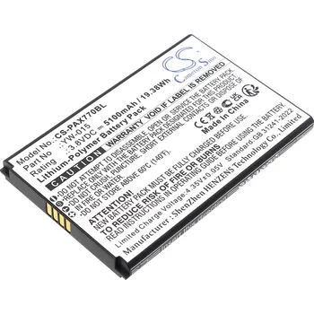 Baterie Cameron Sino CS-PAX770BL, Li-Polymer, 5100