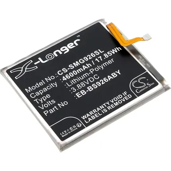 Baterie pro mobilní telefon Baterie Cameron Sino CS-SMG926SL, Li-Polymer, 4600