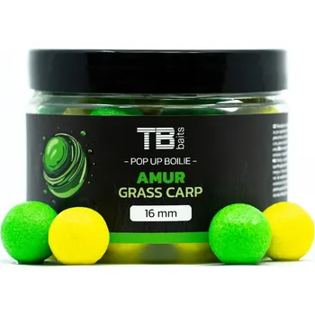 Boilies TB Baits Plovoucí boilie Pop-Up + NHDC 50 g/16 mm Amur