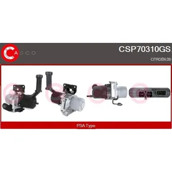 Posilovač řízení Hydraulické čerpadlo, řízení CASCO CSP70310GS