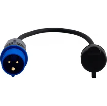 elektrický kabel Adaptér z 16A 250V na vidlici 16A 3p