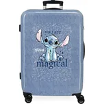 JOUMMABAGS Cestovní kufr ABS Lilo and Stitch You are Magical skořepinový se zámkem 65 x 46 x 23