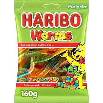 Bonbon Haribo Worms 160g