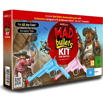 Hra pro Nintendo Contigo Mad Bullets Kit SWITCH 2&1 5055957706197