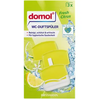 WC čistič Domol WC blok svěží citrus 165 ml