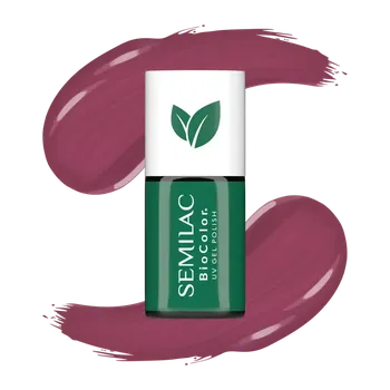 Přípravek na nehty Semilac UV Gel lak na nehty BioColor 718 Natural Cyclamen