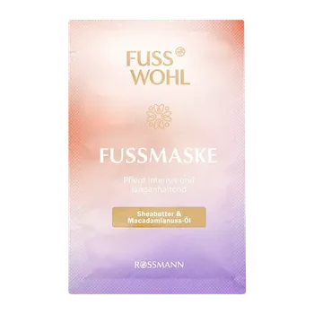 Kosmetika na nohy Fusswohl Maska na chodidla s bambuckým máslem 15 ml