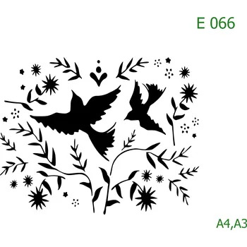 Šablona E 066 - A4 , Nelepící folie